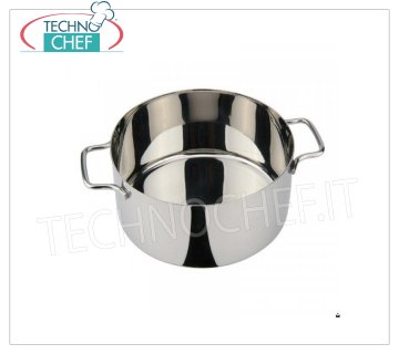 Ilsa - CASSERUOLA ALTA  Inox  MONOPORZIONE  2  maniglie