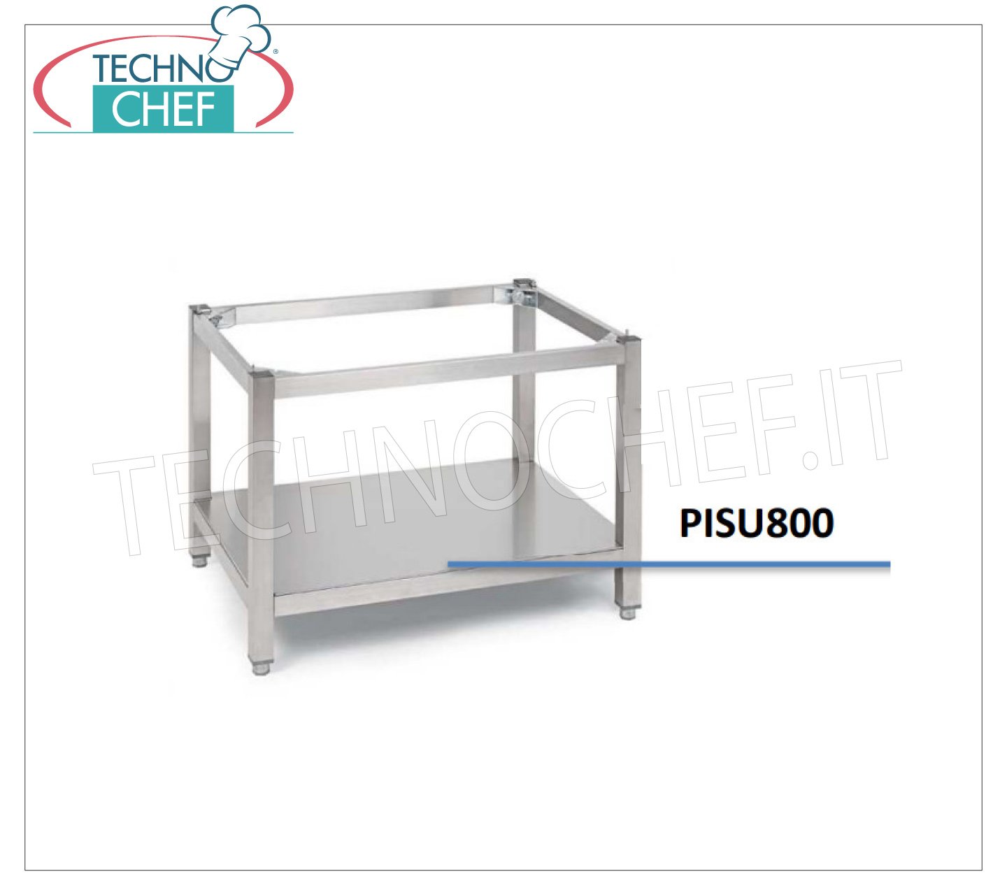 Technochef - Fornello a gas professionale da pavimento, 1 fuoco da Kw 14,  mod.SP6050L, Attrezzature per la cottura