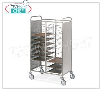 Carrelli portavassoi con guide Universali, per Vassoi GN 1/1 ed EN 1/1