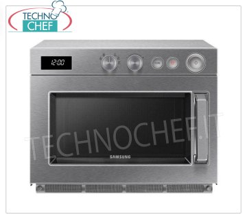 SAMSUNG - Forno microonde Professionale, Comandi Manuali, Potenza 1850 W, Camera GN 2/3 cm 37x37 - mod.CM1919-UR