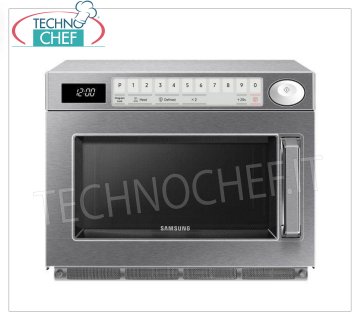 SAMSUNG - Forno microonde Professionale, Comandi Digitali, Potenza 1850 W, Camera GN 2/3 cm 37x37, mod.CM1929-UR