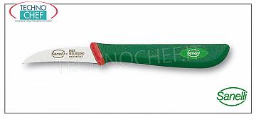 SANELLI - Coltello Verdura-Spelucchino curvo cm 6 - Linea PREMANA Professional - 330606