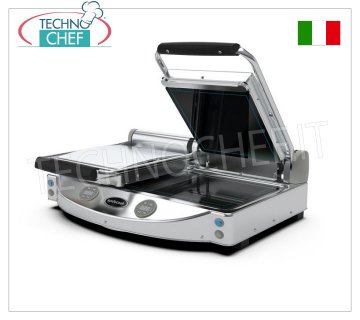 SPIDOCOOK - Piano Cottura Elettrico con Doppia Piastra in Vetroceramica Liscia, Mod.SP020E