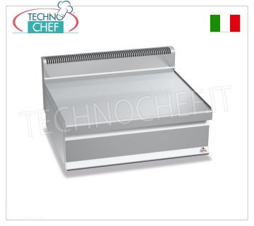 TECHNOCHEF - PIANO NEUTRO TOP, 1 modulo da 800 mm, Mod.N7-8B