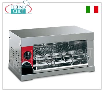 TOSTIERA a FORNETTO con 3 PINZE in ACCIAIO CROMATO,GAMMA COMPLETA