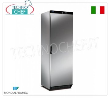 MONDIAL FRAMEC - Armadio Frigo 1 Porta, lt.380, Professionale, Classe D, Mod.KICPRX40LT