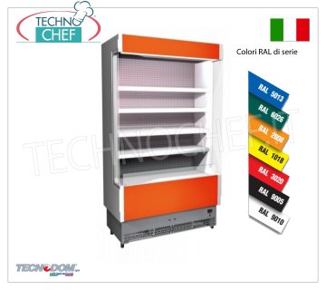 Frigor Murale Espositore, Linea VULCANO Profondo 60 cm, LUNGO 88 cm, con e senza gruppo refrigerante