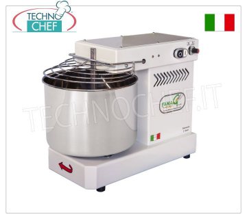 FAMAG - Impastatrice a Spirale da 10 Kg (vasca da lt.13), dim.mm.530x300x430h