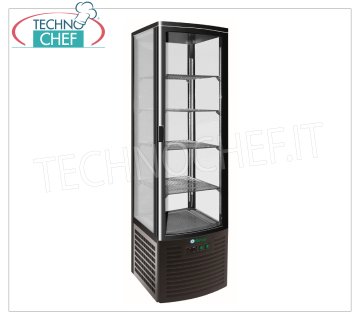 Vetrina FRIGO per BIBITE, 1 Porta, Ventilato, Temp.+2°/+8°C, lt.280, Classe C, mod.G-LSC280B