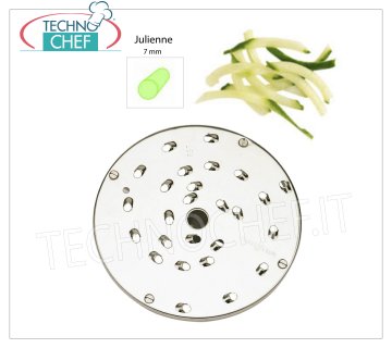 Disco Tagliaverdure Julienne 7 mm Disco per sfilacciare la mozzarella con spessore 7 mm