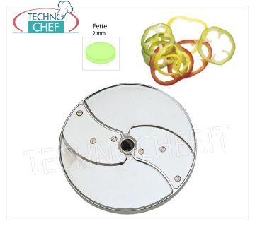 ROBOT COUPE - Disco Tagliaverdure per Fette 2 mm