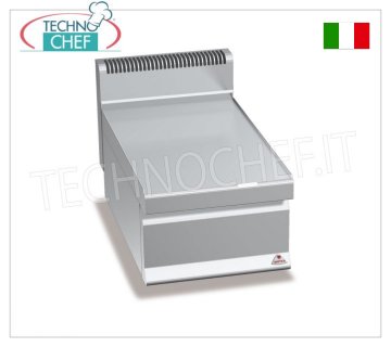 TECHNOCHEF - PIANO NEUTRO TOP, 1 modulo da 400 mm, Mod.N7T4B