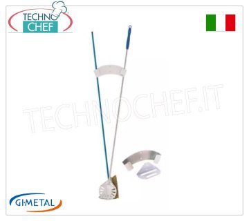 Gi-Metal - Supporto da parete 2 palettini - mod.AC-APL