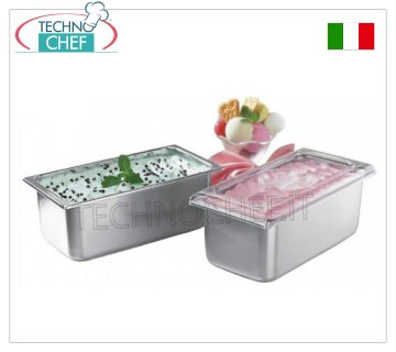 Vaschette - Bacinelle Inox per Gelato
