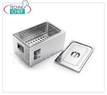 Technochef - RONER SOFTCOOKER per Cottura ad IMMERSIONE, Vasca da lt.22, Mod.SOFTCOOKERXPS1/1