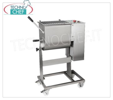 FIMAR - Impastatrice carne inox, 1 Pala, capacità vasca max 30 Kg, mod.30C1P