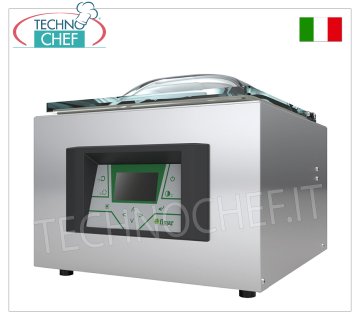 Macchina vuoto Professionale a campana, Camera cm 52x52x22h, Barra saldante cm 50, Pompa vuoto da 20 m³/h