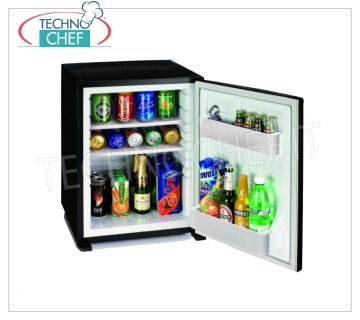 Technochef - Frigor Minibar per camera albergo, capacità 30 lt, Frigor minibar per camera albergo,  capacità 30 lt, temperatura +8°/+14°C, V.230/1, Kw. 0,065, Peso  Kg 13,5 - dim.mm.512x419x423h