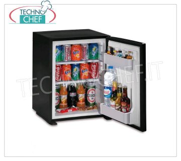 Technochef - Frigor Minibar per camera albergo, capacità 40 lt, Frigor minibar per camera albergo,  capacità 40 lt, temperatura +8°/+14°C, V.230/1, Kw.0,06-0,065, Peso 15, dim.mm.566x441x457h