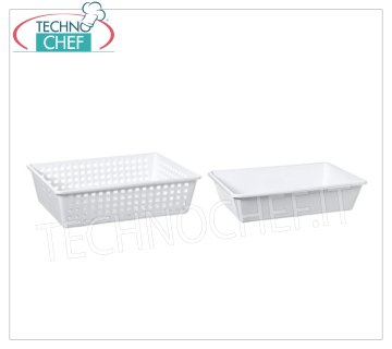 Ceste e contenitori sovrapponibili Bacinella frigo, GIGANPLAST, Cm.30x20x10, Lt.4