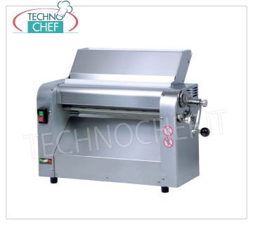 SFOGLIATRICE PROFESSIONALE per PASTA con  RULLI INOX da mm 420