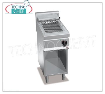 TECHNOCHEF - GRIGLIA ELETTRICA, 1 modulo su VANO a GIORNO, Kw.4,08, Mod.E7CG40M GRIGLIA ELETTRICA, BERTOS, Linea MACROS 700, Serie ELECTRIC GRILL, 1 modulo su VANO a GIORNO, V.400/3+N, Kw.4,08, Peso 49 Kg, dim.mm.400x700x900h