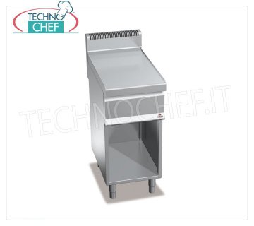 TECHNOCHEF - PIANO NEUTRO su VANO a GIORNO, 1 modulo da 400 mm, Mod.N7T4M PIANO NEUTRO su VANO a GIORNO, BERTOS, Linea MACROS 700, Serie WORKING, 1 modulo da 400 mm, Peso 24 Kg, dim.mm.400x700x900h