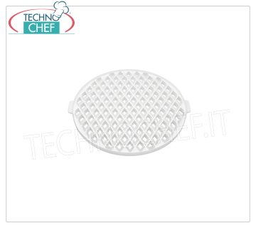 Stampi in plastica per pasticceria Decoratore crostata in plastica bianca, PADERNO, Diametro Cm.30