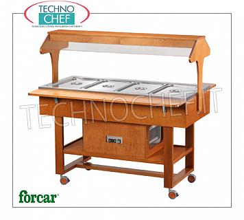 Carrelli refrigerati espositori