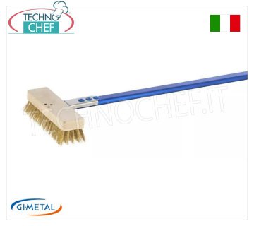 Gi.Metal - Spazzola Forno con Setole Ottone - mod.AC-SP3