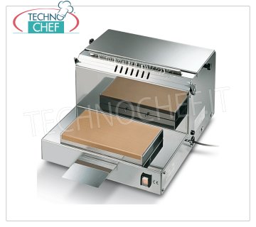 Confezionatrice manuale da banco con piano caldo, per pellicola in Bobine larghe 40 cm, Mod.DISPENSER40M