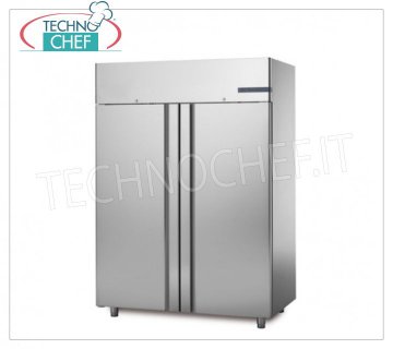 Armadio Congelatore-Freezer 2 Porte, lt.1400, Ventilato, Temp.-18°/-22°C Armadio Congelatore-Freezer 2 porte, con stuttura in acciaio inox, capacità lt.1400, temperatura -18°/-22°C, refrigerazione ventilata, V.230/1, Kw.1,708, Peso 200 Kg, dim.mm.1480x815x2085h