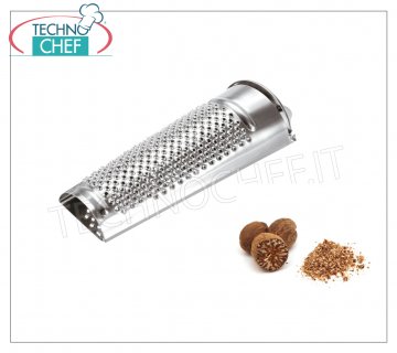 Grattugie Manuali Grattugia Noce Moscata in acciaio inox, dimensioni mm 45x14h