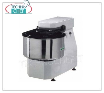 Fimar -  Impastatrice a Spirale da 16 Kg, Linea LIGHT, mod.20LN Impastatrice a Spirale da 16 Kg  con vasca da litri 22, linea LIGHT LN, adatta per impasti teneri, TRIFASE, V. 400/3, kw 0,55, peso 45 kg, dim. mm 380x600x560h