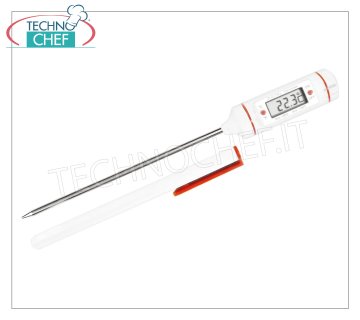 Termometri a spillone da tasca Termometro a spillone tascabile con display, range da -50° a +150°C, divisione 0,1°C, lungo cm 19