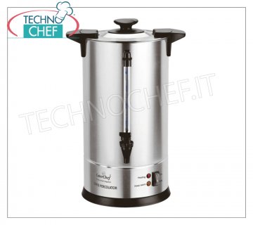 Caffettiera elettrica / Percolatore Caffettiera Elettrica - Percolatore per caffè Lt 5 Acciaio Inox