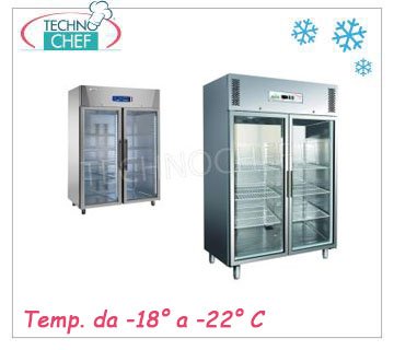 Armadi Congelatori/Freezer Industriali 2 Porte VETRO 