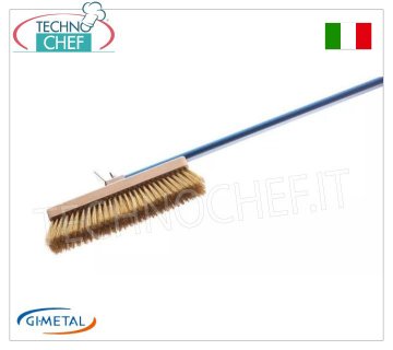 Gi.Metal - Spazzola Ortientabile Grande con Setole Ottone - mod.AC-SP2