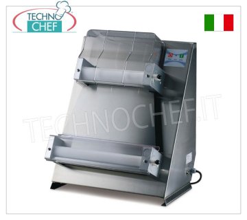 Stendipizza con 2 coppie di rulli paralleli da mm 400, mod.DL40P