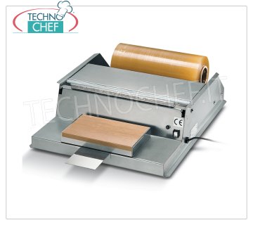 Confezionatrice manuale da banco con piano caldo, per pellicola in Bobine larghe 50 cm, Mod.DISPENSER51M