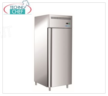 Forcold - Armadio Congelatore-Freezer, Temp-18°/-22°C, Classe E, mod.G-GN650BT-FC Armadio Congelatore-Freezer 1 Porta, lt.650, Temp.-18°/-22°C, ECOLOGICO in Classe E, Gas R290, Ventilato, GN 2/1, V.230/1, Kw.0,52, Peso 124 Kg, dim.mm.740x830x2010h