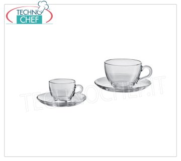 Tazze caffè - cappuccino in vetro