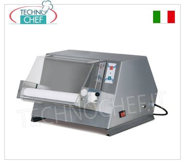 Sfogliatrice inclinata con 1 coppia di rulli lunghi 30 cm, mod. DL30M
