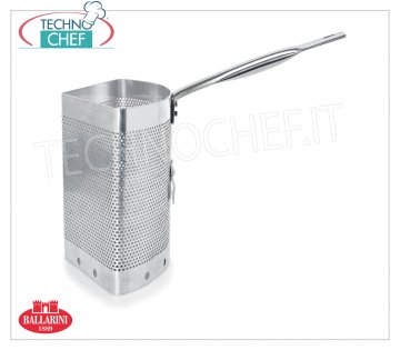 Ballarini - CESTELLO in Alluminio da 1/3 - Alto 230 mm, per Pentola Cuocipasta con 3 cesti  diametro 36 cm - mod.  7064.36