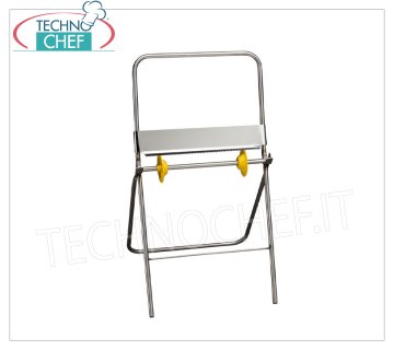 Portarotolo d'appoggio inox