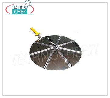 LILLY  - Cacciapizza Inox Ø cm. 50 - 8 Porzioni, Mod.70995