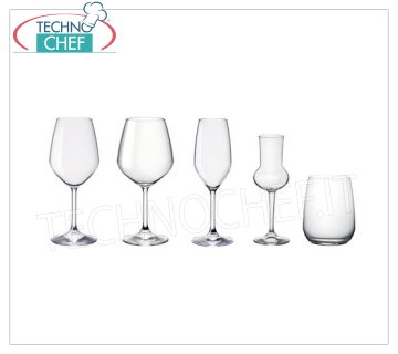 Bicchieri per la Tavola - serie complete coordinate CALICE FLUTE, BORMIOLI ROCCO, Collezione Restaurant Cristallino