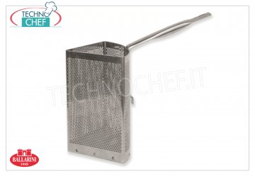 Ballarini Professionale - CESTELLO INOX da 1/4, per Cuocipasta 4 Cesti Mod.9039, Serie 9200 Cestello inox in lamiera microforata da 1/4, Serie 9200, diametro 360 mm, H 230 mm, per pentola cuocipasta 4 cesti Mod.9039.36