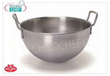 Ballarini Professionale - BASTARDELLA 2 maniglie in ACCIAIO INOX 18/10, Serie 9200