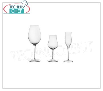 Bicchieri per la Tavola - serie complete coordinate CALICE GRAPPA, LUIGI BORMIOLI, Collezione Vinoteque Degustazione Cristallino